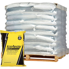 Commercial Rock Salt Crystals 50 Lbs/Bag - 50 Bags/Pallet