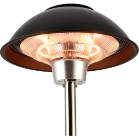 Global Industrial 246717 Global Industrial® Patio Heater With Table, Halogen Lamp, Free Standing, 1500W image.