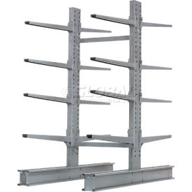 Global Industrial 248380 Global Industrial™ Double Sided Cantilever Rack Starter, 48"Wx59"Dx96"H image.