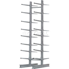 Global Industrial 248388 Global Industrial™ Double Sided Cantilever Rack Starter, 72"Wx106"Dx144"H image.