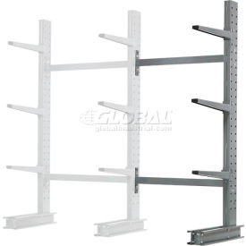 Global Industrial 248389 Global Industrial™ Single Sided Cantilever Rack Add-On, 48"Wx33"Dx72"H image.