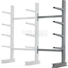 Global Industrial 248390 Global Industrial™ Single Sided Cantilever Rack Add-On, 48"Wx33"Dx96"H image.
