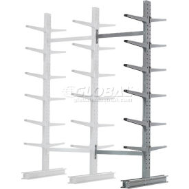 Global Industrial 248394 Global Industrial™ Double Sided Cantilever Rack Add-On, 72"Wx78"Dx120"H image.
