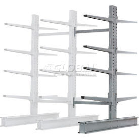 Global Industrial 248404 Global Industrial™ Double Sided Cantilever Rack Add-On, 48"Wx65"Dx96"H image.