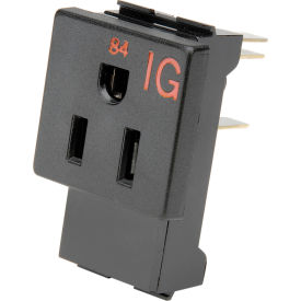 Global Industrial 249063 Interion® Isolated Ground Receptacle - (Package Of 4) image.