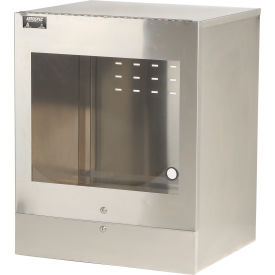 Aero Manufacturing Co. TPC-2427 AERO Manufacturing Stainless Steel Countertop Computer Cabinet image.