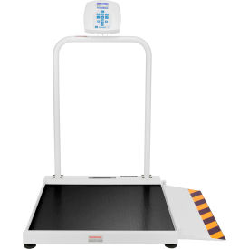Health O Meter 2500KL Digital Wheelchair Ramp Scale 1000lb x 0.2lb/454 x 0.1kg Portable
