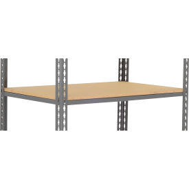 Global Industrial Standard Duty Boltless Shelving Additional Shelf 36""W x 12""D Wood Deck