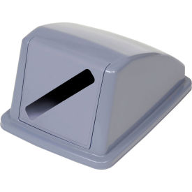 Global Industrial 260593GY Global Industrial™ Recycling Paper Lid, Gray image.