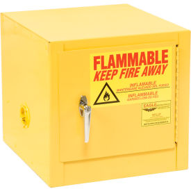 Justrite Safety Group 1901X Eagle Compact Flammable Cabinet - Manual Close Door 2 Gallon  image.