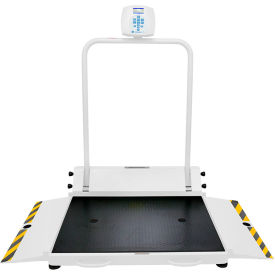 Health O Meter 2610KL Digital Wheelchair Dual Ramp Scale 1000 x 0.2lb/454 x 0.1kg Portable