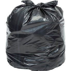 Global Industrial 670206 Global Industrial™ Light Duty Black Trash Bags - 2 to 4 Gal, 0.23 Mil, 2000 Bags/Case image.