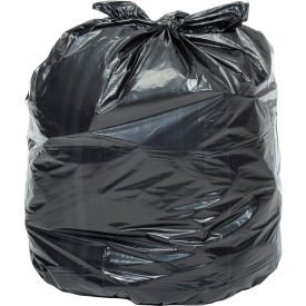 Global Industrial 261765 Global Industrial™ 2X Heavy Duty Black Trash Bags - 40 to 45 Gal, 1.7 Mil, 100 Bags/Case image.
