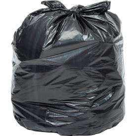 Global Industrial 261771 Global Industrial™ Contractor Black Trash Bags - 42 Gal, 3.0 Mil, 50 Bags/Case image.