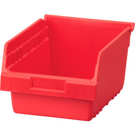 Akro-Mils 30080RED Akro-Mils ShelfMax® Plastic Nesting Storage Shelf Bin 30080 - 8-3/8"W x 11-5/8"D x 6"H Red image.