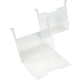 Quantum Storage Systems SNH010  SNH010 3" x 5" Clear Plastic Label Holder Price for Pack of 6 image.