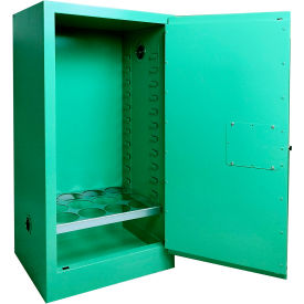Global Industrial™ Vertical Medical Gas Cabinet D & E Cylinder 12 Cylinder Manual Close