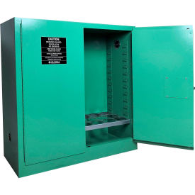 Global Industrial™ Vertical Medical Gas Cabinet D & E Cylinder 24 Cylinder Manual Close