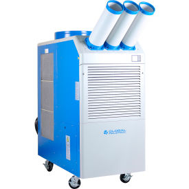 Global Industrial Portable A/C W/ Cold Air Nozzles 5 Ton 59910 BTU 230V R32 