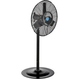Global Industrial 293071 Continental Dynamics® 24" Pedestal Misting Fan, Outdoor Rated, Oscillating, 7435 CFM, 1/7 HP image.