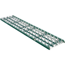 Global Industrial 24"W Gravity Skate Wheel Conveyor 10L Steel 350 lb. Cap. 12 WPF 