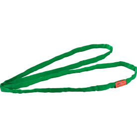 Global Industrial 298494 Global Industrial™ Polyester Round Sling, Endless, 8 ft. x 1.25 in,5300/4200/10,600  Lbs Cap image.