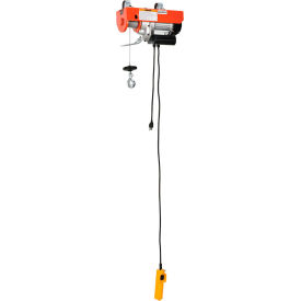 Global Industrial 298641 Global Industrial™ Electric Cable Hoist, 880 Lb. Capacity image.