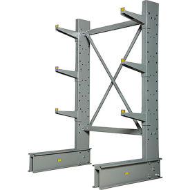 Global Industrial 298901 Global Industrial™ Single Sided Cantilever Rack Starter, Heavy Duty, 48"W x 33"D x 96"H image.