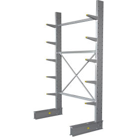 Global Industrial 298907 Global Industrial™ Single Sided Cantilever Rack Starter, Heavy Duty, 48"W x 33"D x 72"H image.
