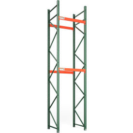 Global Industrial™ Bolted Teardrop Pallet Rack Starter 48""Wx 42""D x 192""H 6590 lbs Shelf Cap