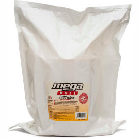 2 Xl Corporation 2XL-420 2XL Big Saver Mega Roll Surface Cleaning Wipe Refill, Large - 1200 Wipes/Bucket, 2/Case - 2XL-420 image.