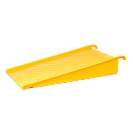 JUSTRITE SAFETY GROUP 1689 Eagle 1689 Spill Containment Poly Pallet Ramp - Yellow image.