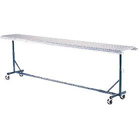 Omni Metalcraft Portable Castered Conveyor Support 18"W PTST15.75-23-39-10 