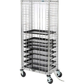 Global Industrial 168316 Nexel® Side Load Wire Tray Truck with 39 Tray Capacity image.
