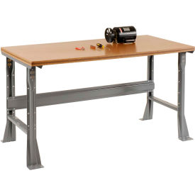 Global Industrial 183444 Global Industrial™ Workbench with Flared Leg, 72 x 30", Shop Top Square Edge image.