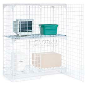Global Industrial 184111 Global Industrial™ Security Cage Accessory Shelf 60 x 36 image.