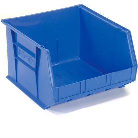 Akro-Mils 30270 BLUE Akro-Mils® AkroBin® Plastic Stack & Hang Bin, 16-1/2"W x 18"D x 11"H, Blue image.