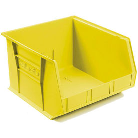 Akro-Mils 30270 YELLO Akro-Mils® AkroBin® Plastic Stack & Hang Bin, 16-1/2"W x 18"D x 11"H, Yellow image.