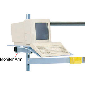 Pro Line MA1H11-FL Pro-Line Articulating Monitor Arm, Tan image.