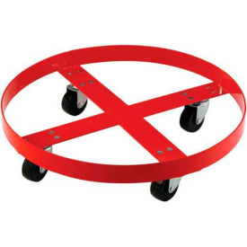 Global Industrial 233886 Global Industrial™ Drum Dolly for 30 Gallon Drum - Rubber Wheels 600 Lb. Capacity image.