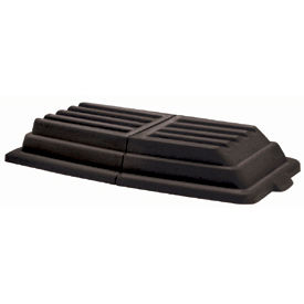 Rubbermaid Commercial Products FG102800BLA Rubbermaid® Lid for 3/4 Cu. Yd. Structural Foam Plastic Tilt Truck  image.