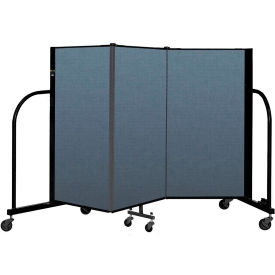 Screenflex Portable Room Divider 3 Panel, 4'H x 5'9 Screenflex Portable Room Divider 3 Panel, 4'H x 5'9