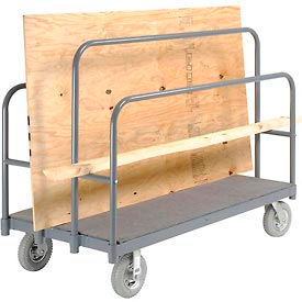 Global Industrial 241445C Global Industrial™ Panel, Sheet & Lumber Truck with Carpeted Deck 1200 Lb. Capacity image.