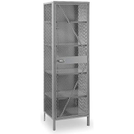Lyon Welded Mesh Visible Storage Locker, 24