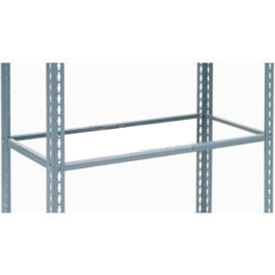 Global Industrial 254458 Global Industrial™ Additional Shelf, Single Rivet, No Deck, 48"W x 24"D, Gray image.