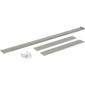 Global Industrial 254718 Global Industrial™ Back and End Stops For Workbench Top - 60"W x 30"D x 3"H - Gray image.