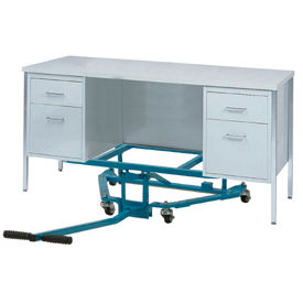 Global Industrial 268602 Global Industrial™ Easy Lift Desk Mover 600 Lb. Capacity image.