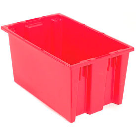 SNT185RD Stacking & Nesting Totes - Shipping SNT185 No Lid 18 x 11 x 9, Red