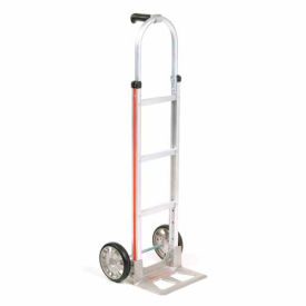 Global Industrial 277026 Magliner® Aluminum Hand Truck Pin Handle Mold-On Rubber Wheels image.