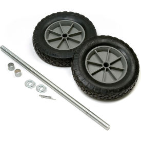 Global Industrial 330CP18 Global Industrial™ Universal 8" Mold-On Rubber Hand Truck Wheel Kit image.